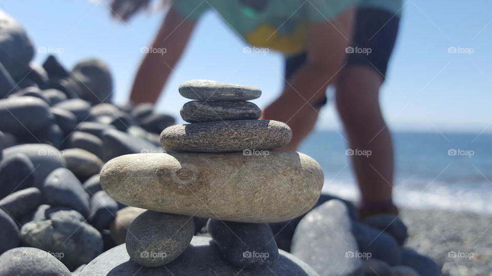 Mini Rocks Stacked