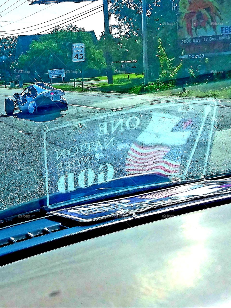 my morning commute. The guy in the funky motorcycle is having a better time than me😊