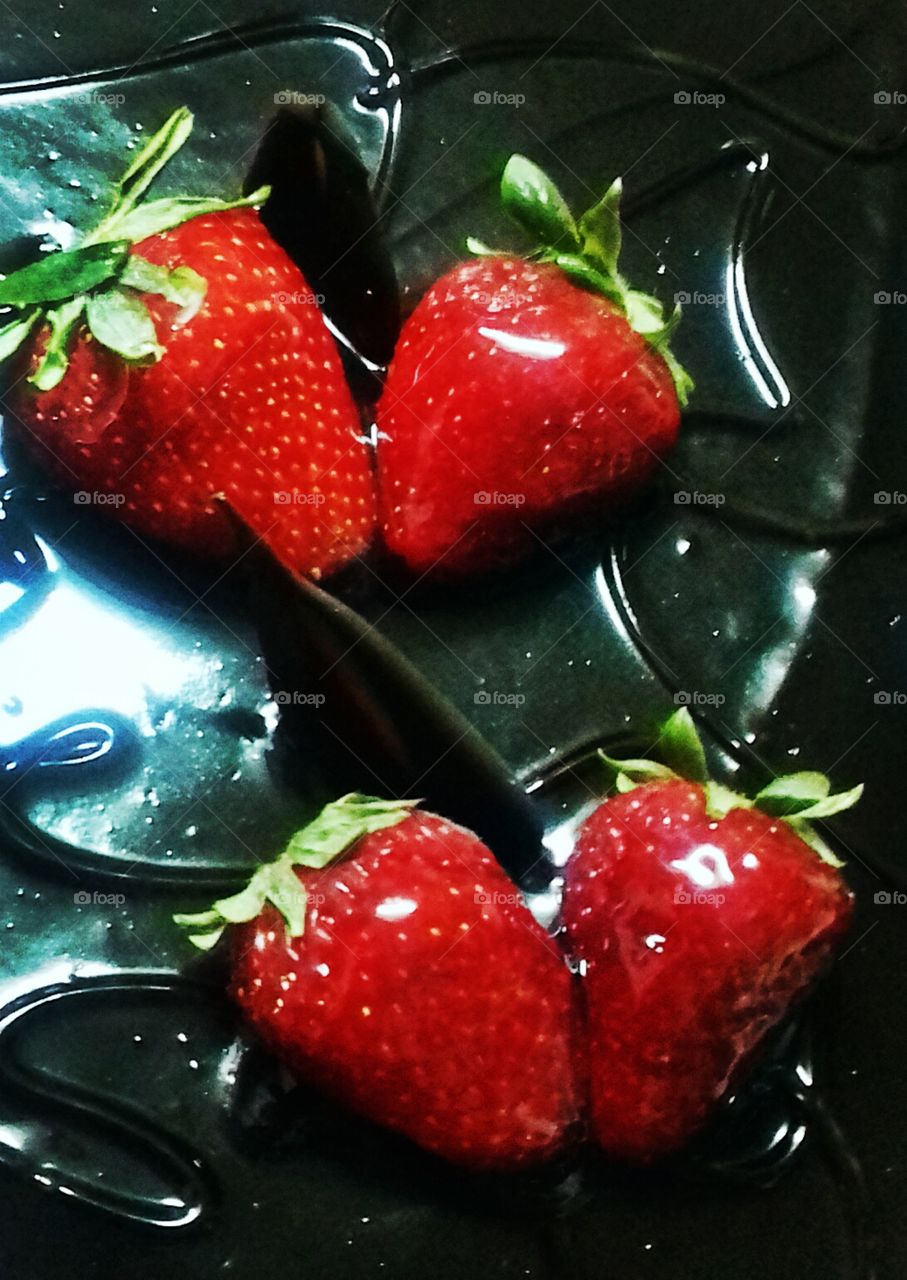 Chocolate and Strawberries