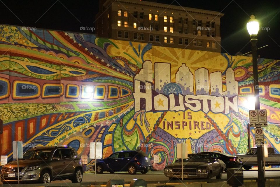Houston mural