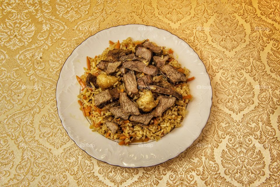 Lamb plov