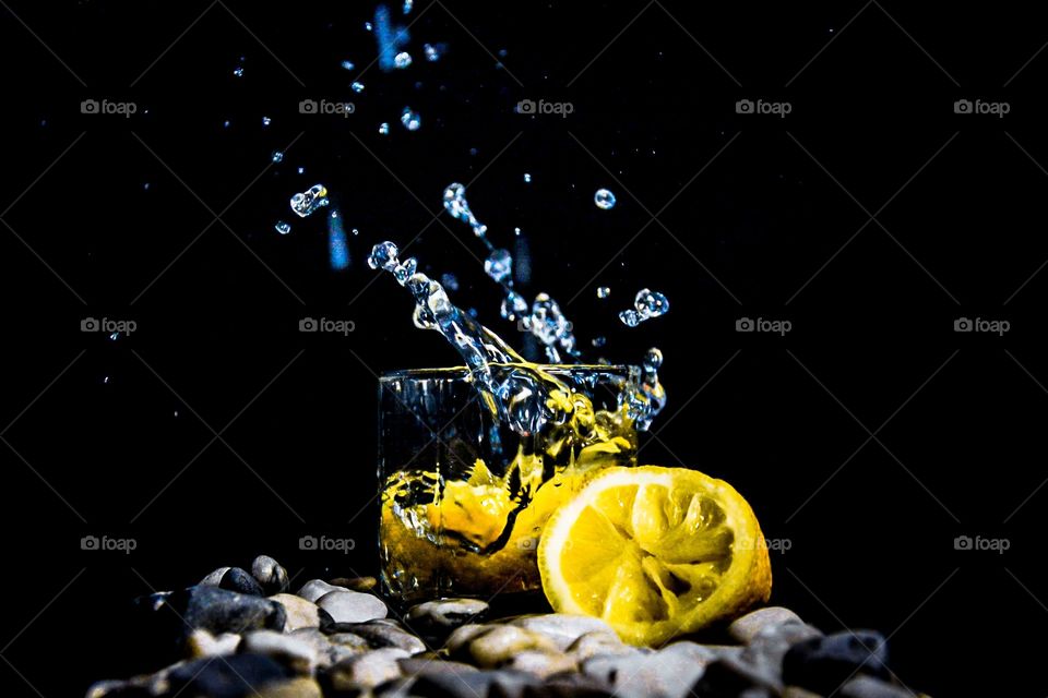 Lemon Drop in glass