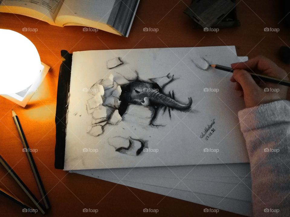 sometimes we create our fears.( bazen kendi korkularımızı kendimiz oluştururuz)