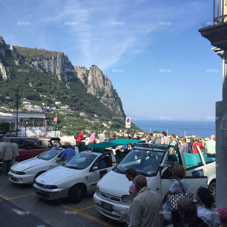 Capri taxis 