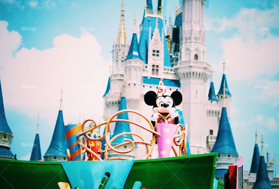 Disney world kingdom of magic Orlando Florida USA 
