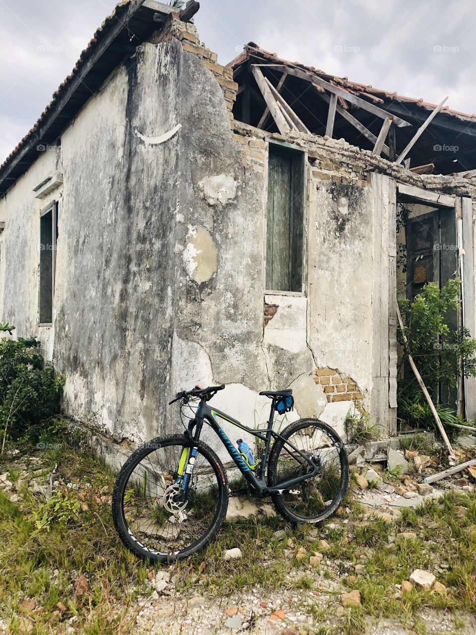 Bicicleta usina de sal 