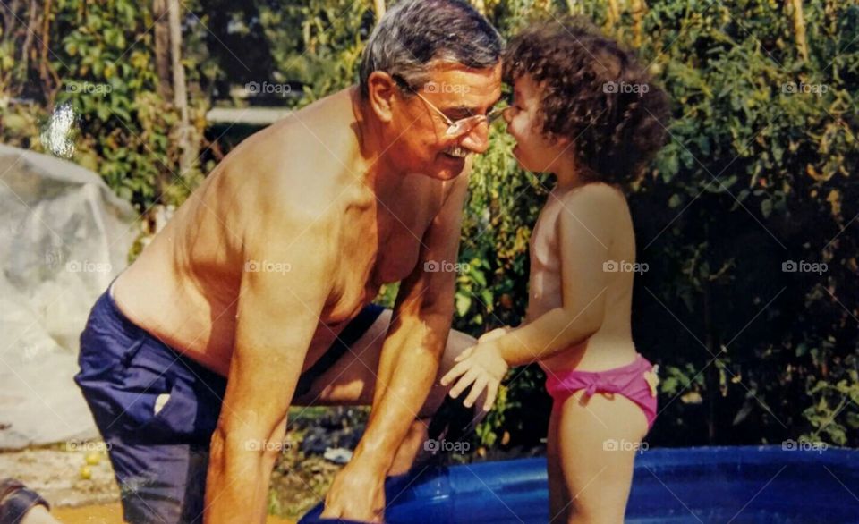 Grandpa and niece - secrets 