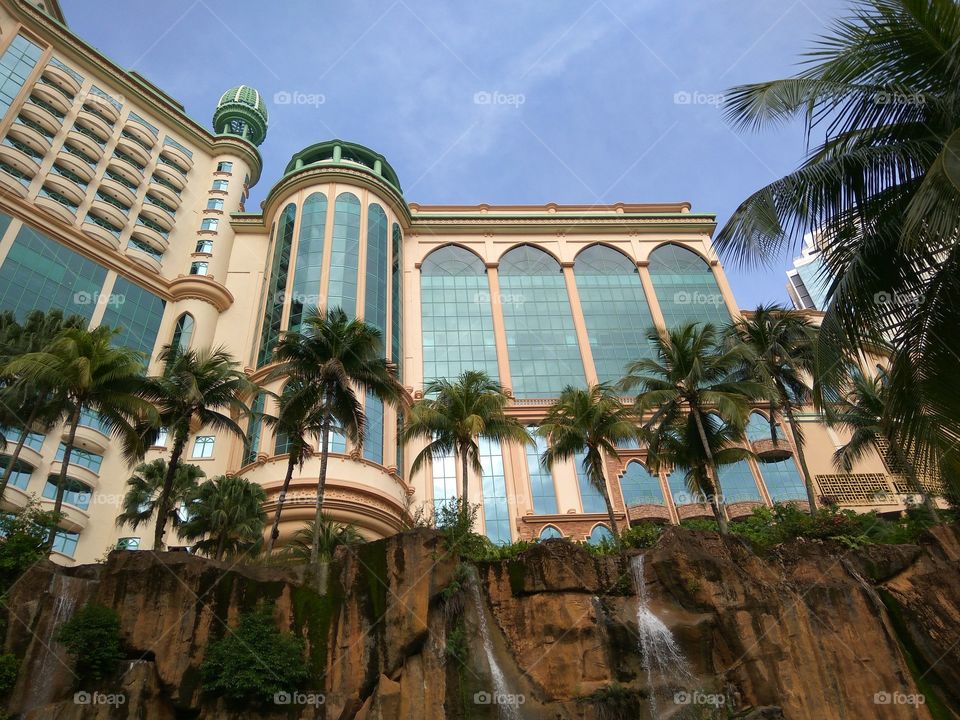 Hotel, Palm, Travel, Resort, Architecture