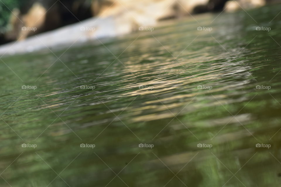 Close-up picture of waters