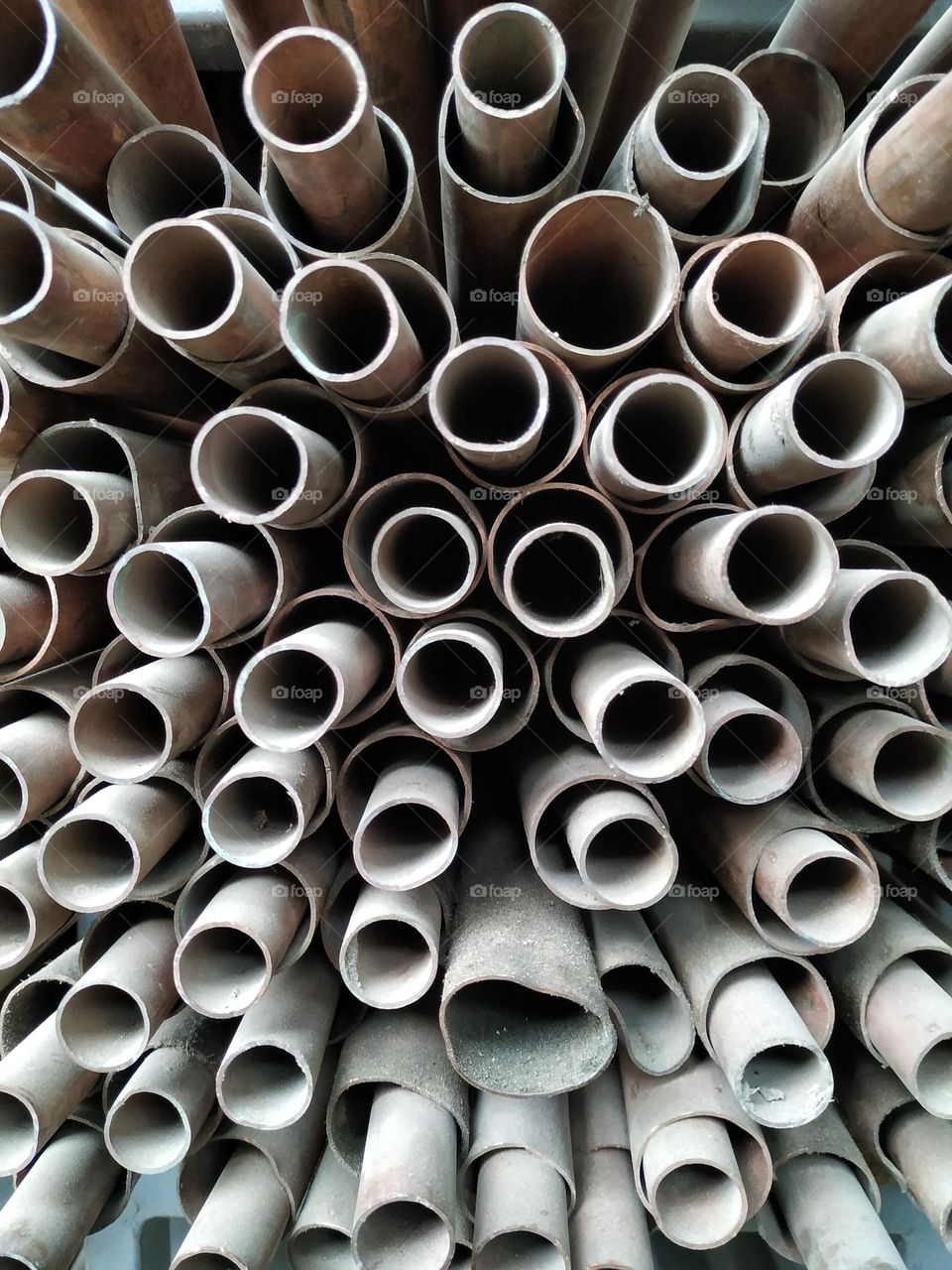 metal pipes