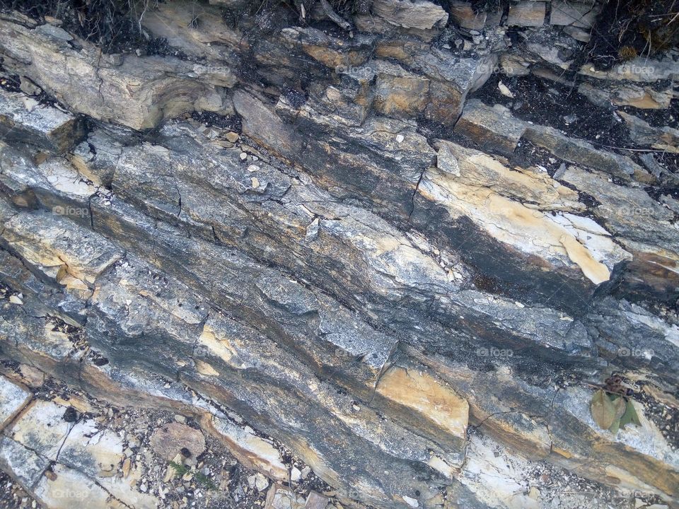 some rocks