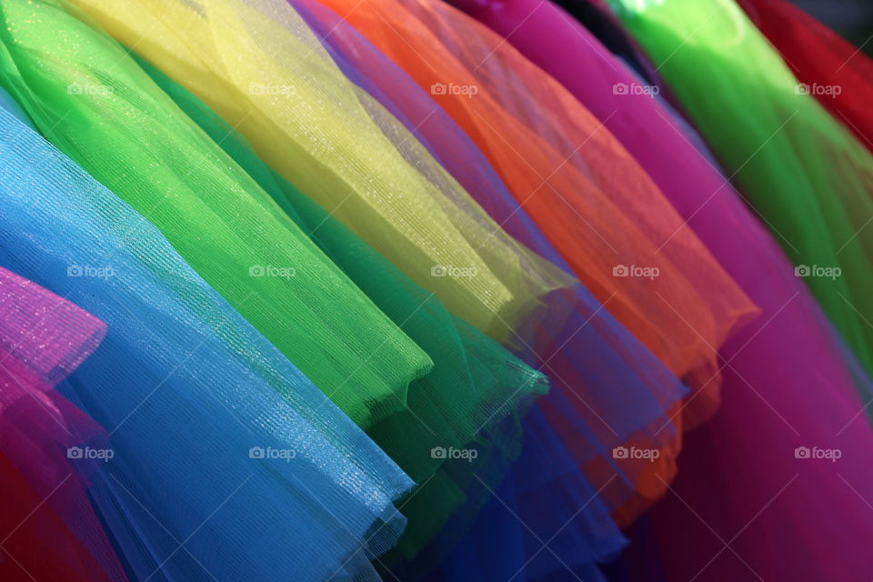 colors of the tutu
