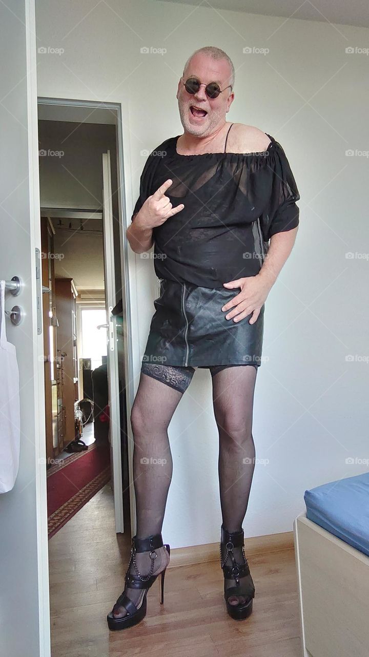 Carmen Nylonjunge als Sexy Crossdresser