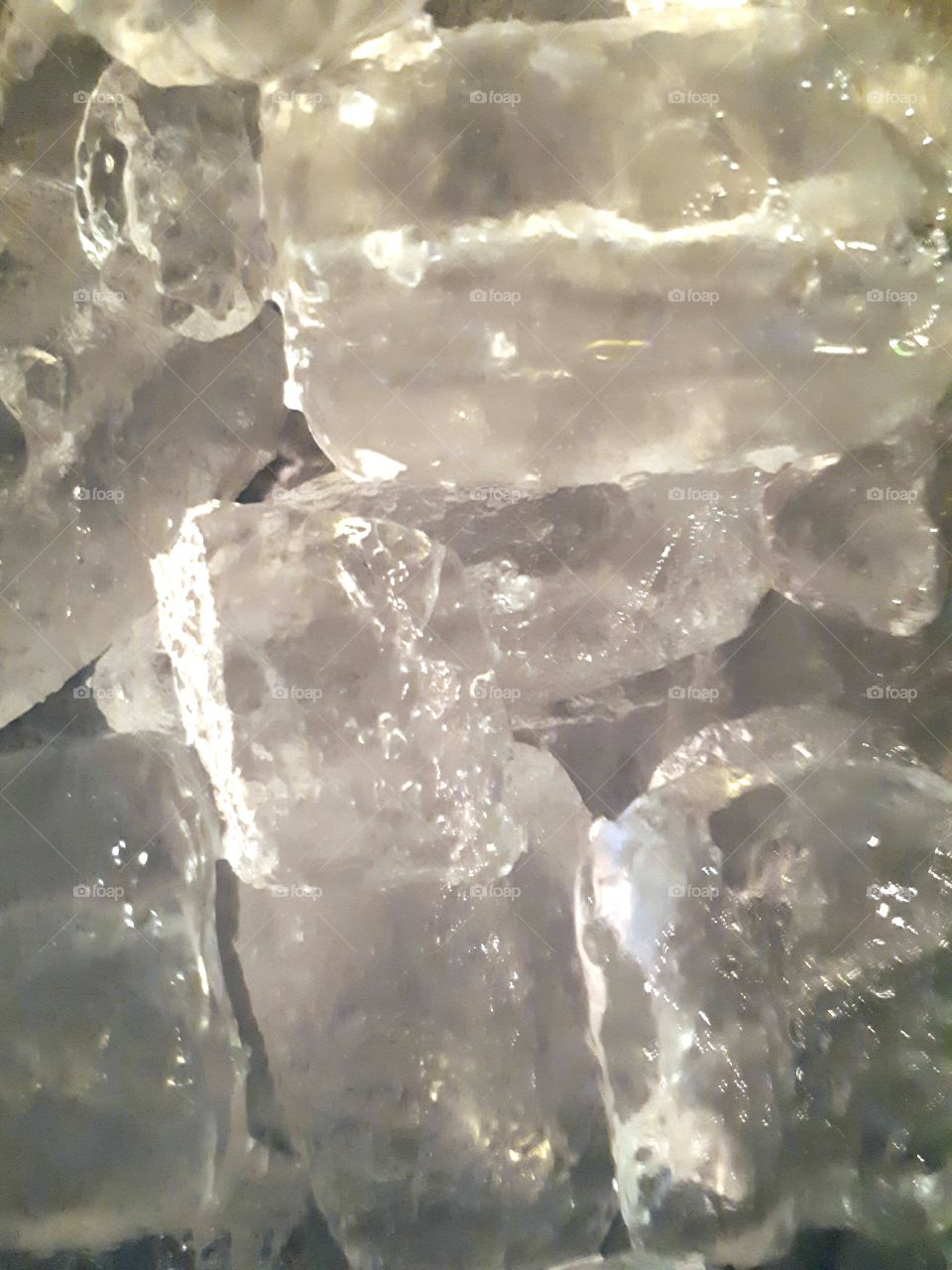 Ice texture