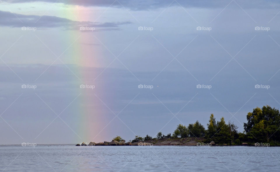 End of the Rainbow. Ronneby Archipelago