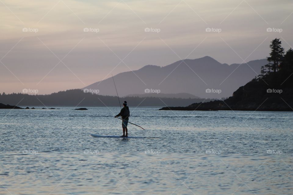 Getting from Point A to B can be so relaxing when paddle boarding out to watch the sunset turning the landscape beautiful colours. Maybe you will also catch a fish or two for a late night fish fry over a fire on the beach. Heaven! 🎣