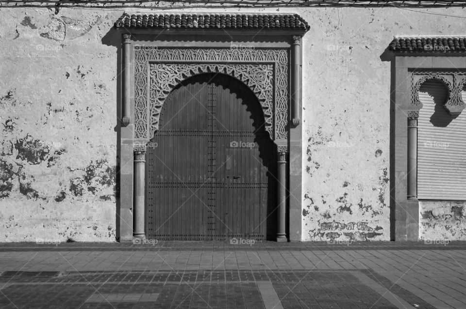 A door in Essaouira, Morocco.