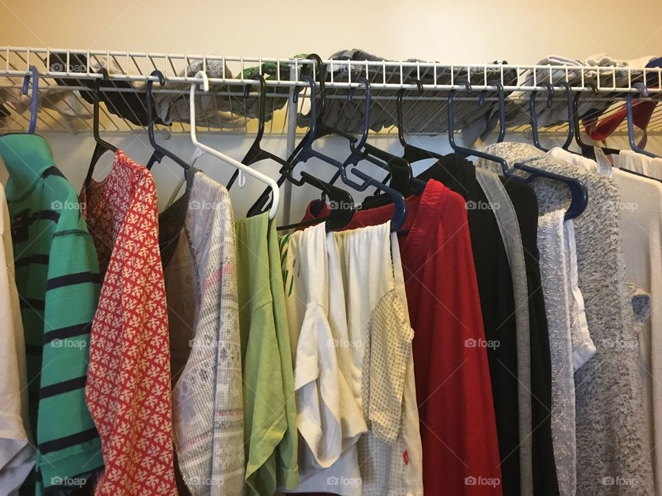 Drying clothes 