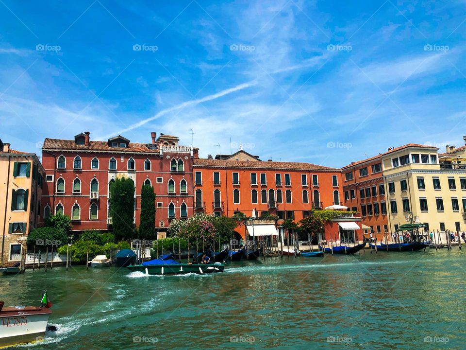 Big channel in Venice 