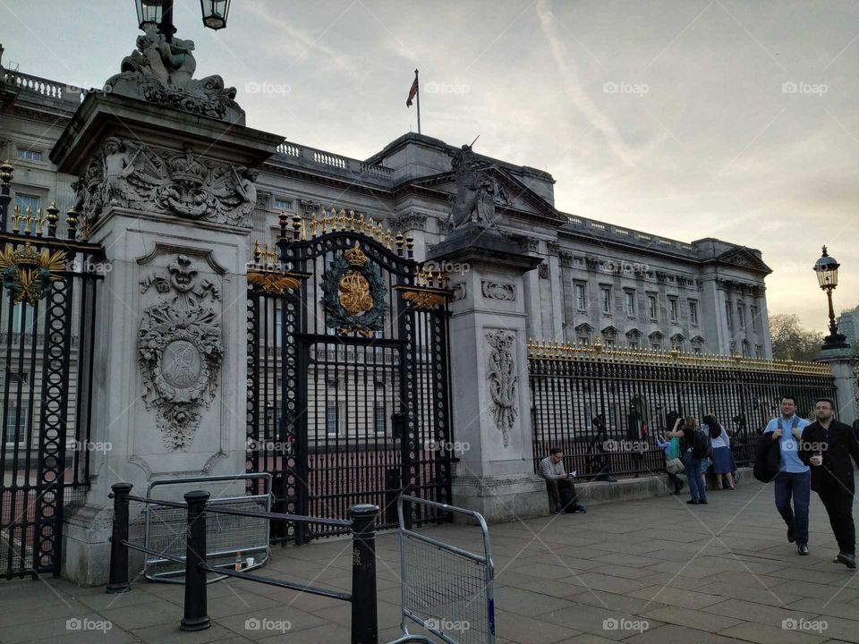 London Buckingham Palace entrance