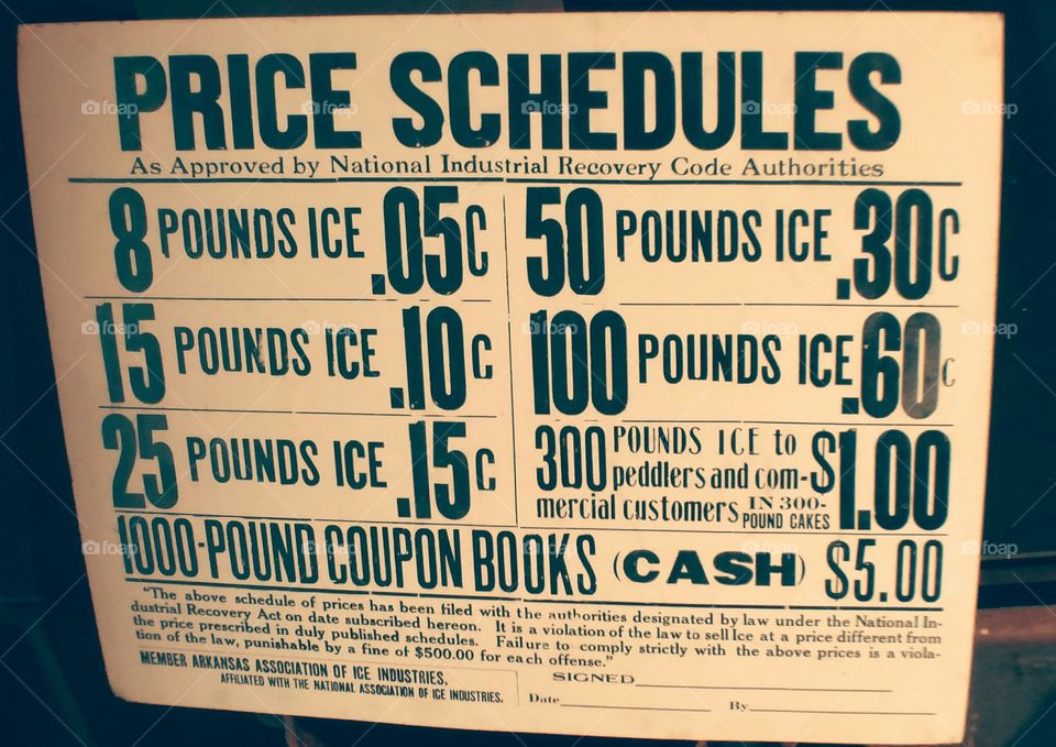 cost of ice, 1886