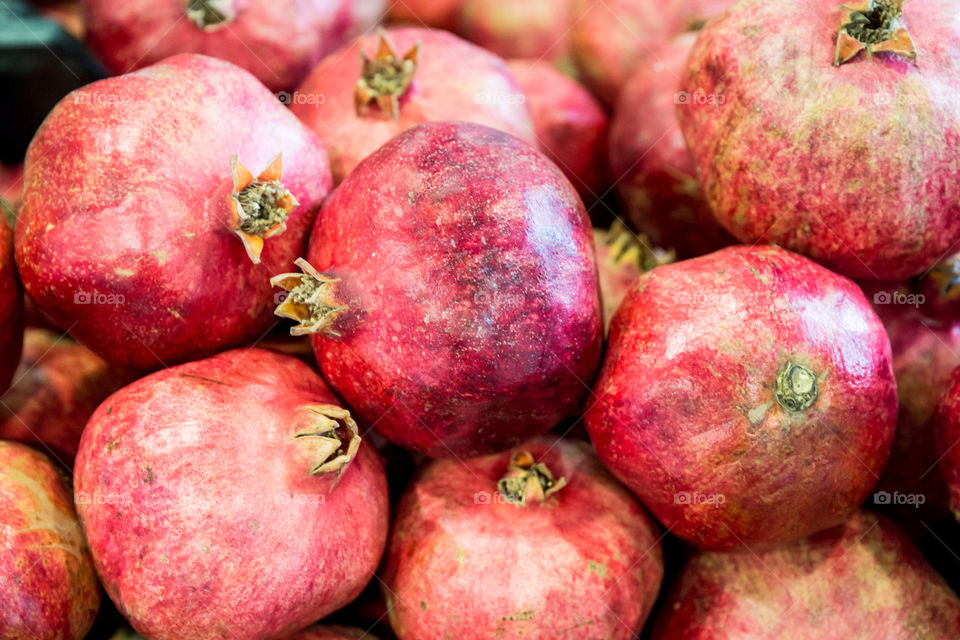 Pomegranates Fruits
