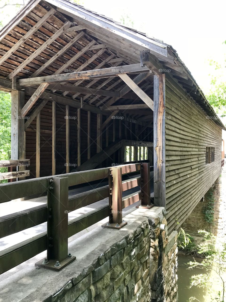 Covered Bridge discovered while exploring the countryside 