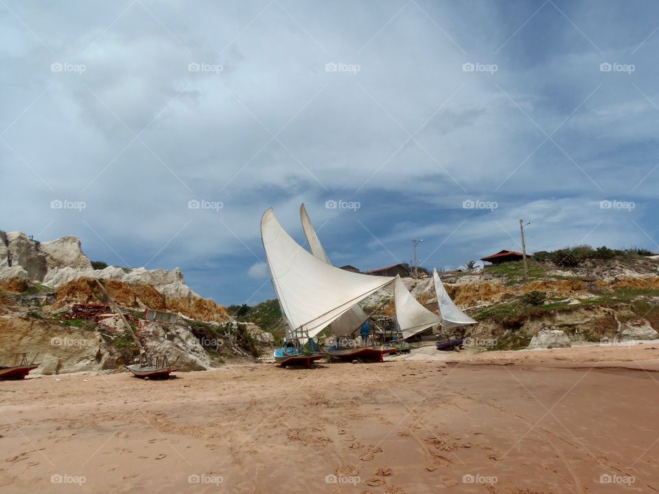 Canoa Quebrada Beach