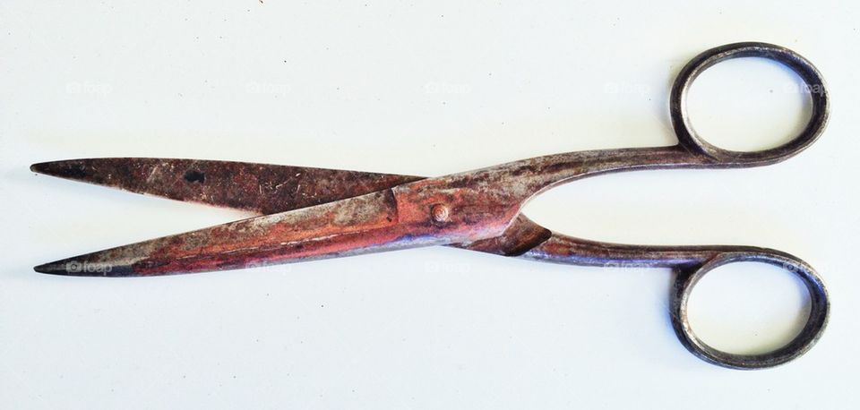 Rusty scissors