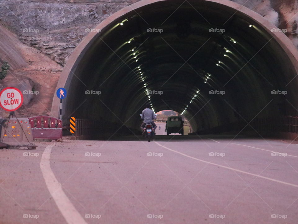 new tunnel in high  way