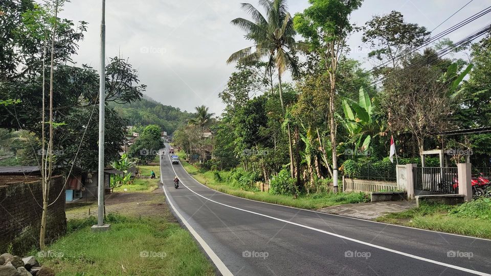 jalan Pujon kabupaten Malang