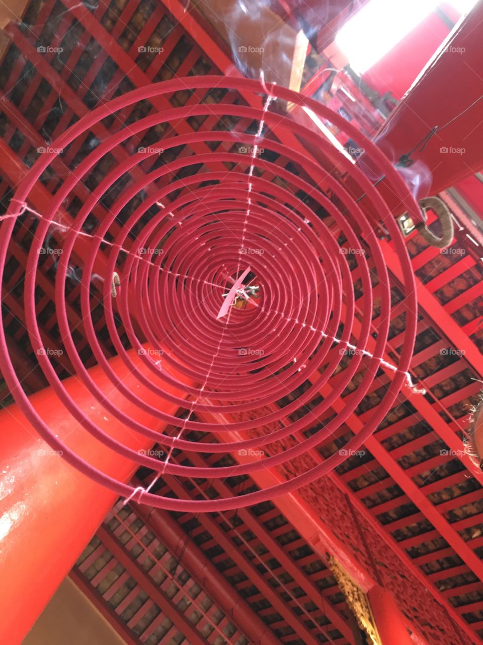 Incense Cone from below 