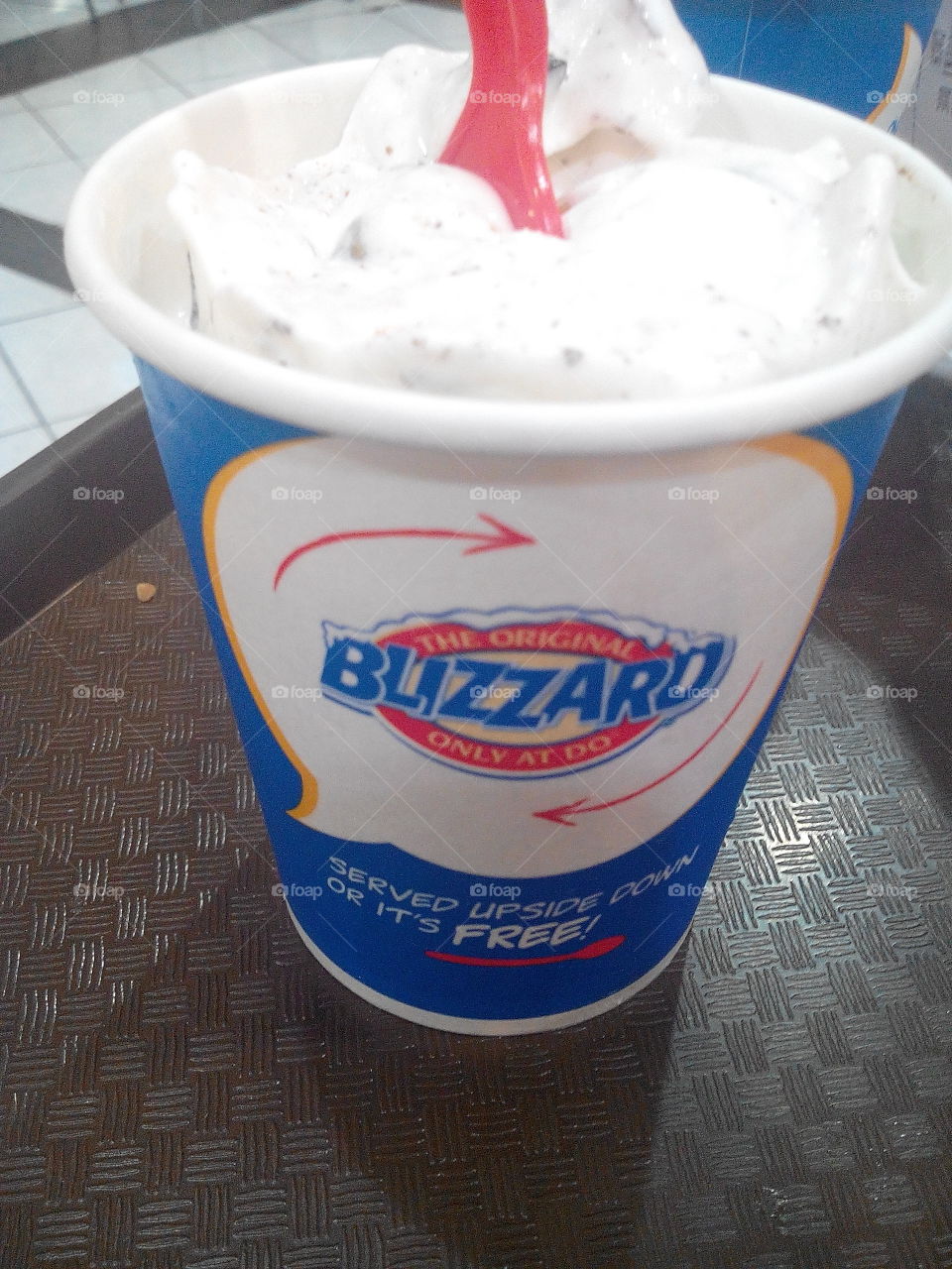 ice cream blizzard