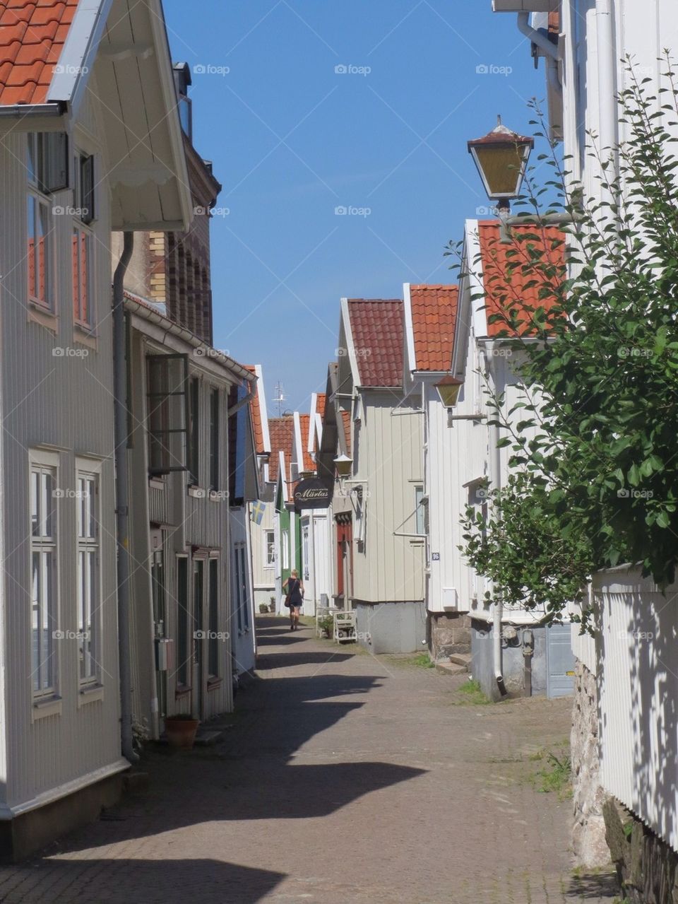 Old town in Lysekil
