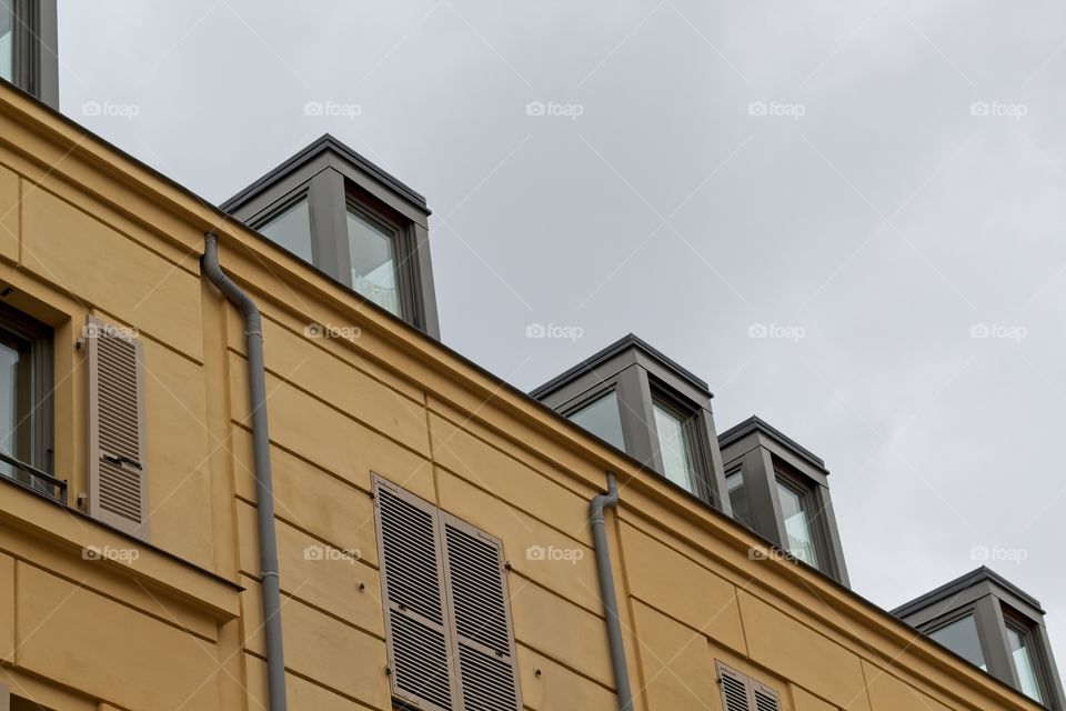 facade of an building