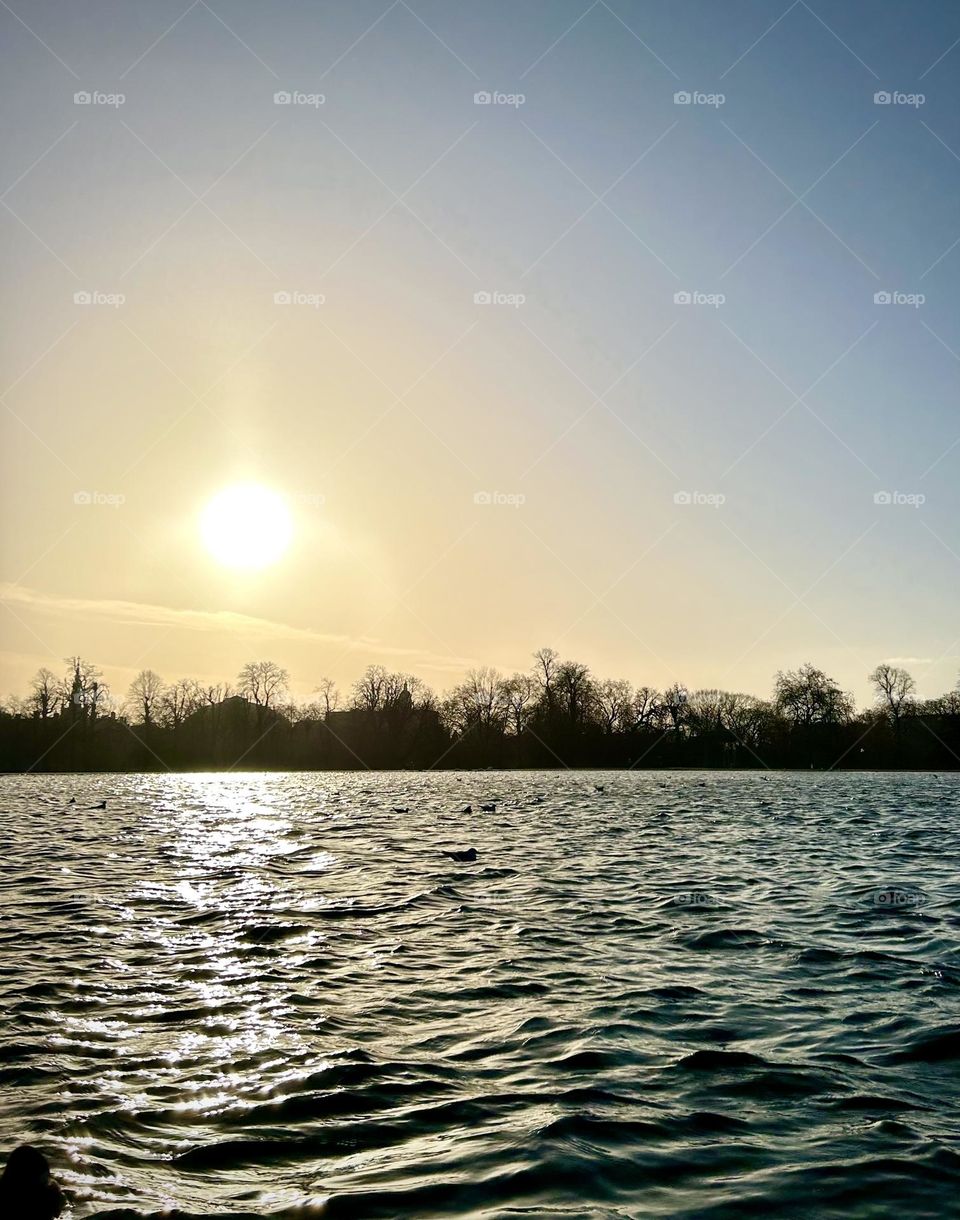 Hide park , London Juanary 2023 . 