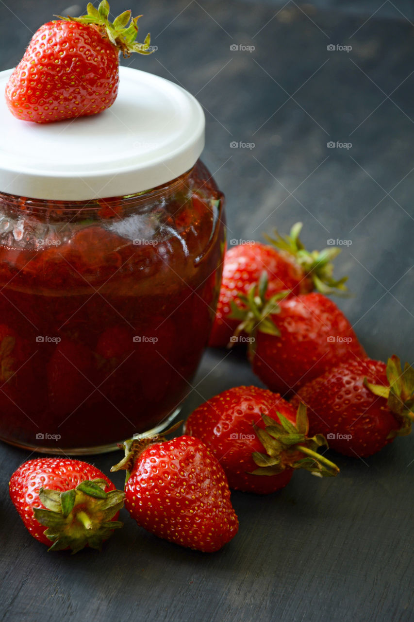 Strawberry jam