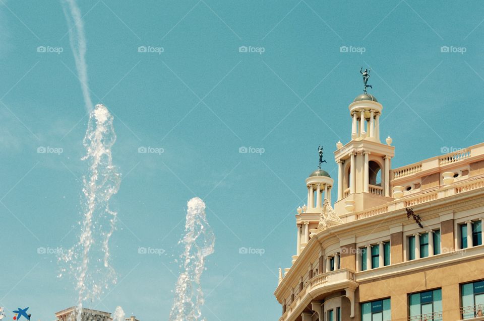 Barcelona fountains 
