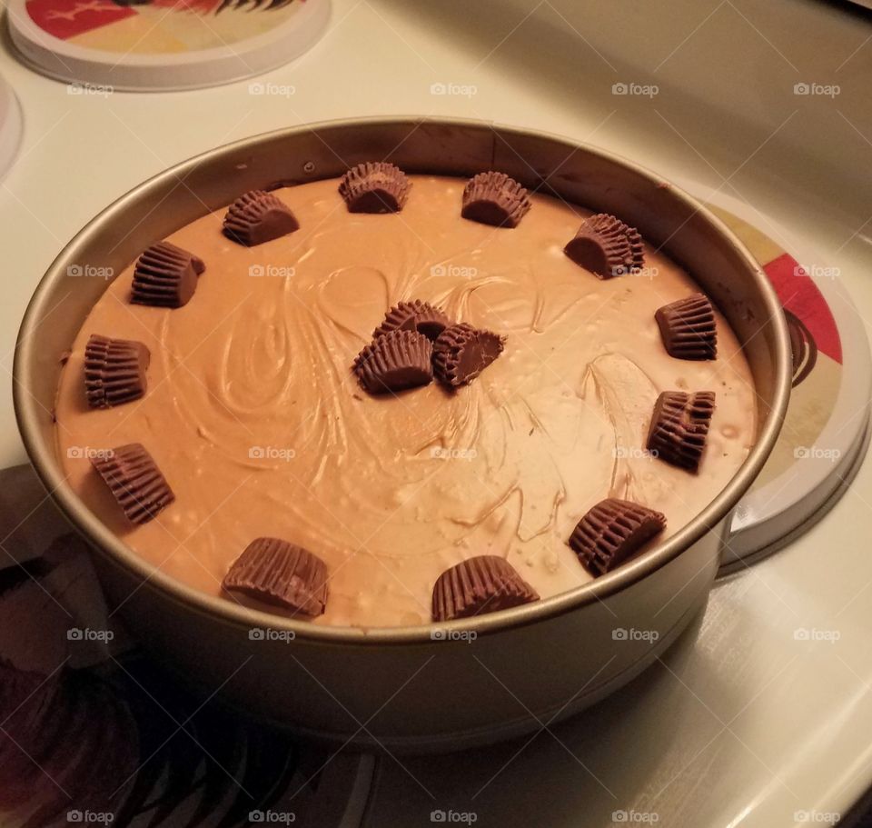 Peanut Butter Chocolate Cheesecake!