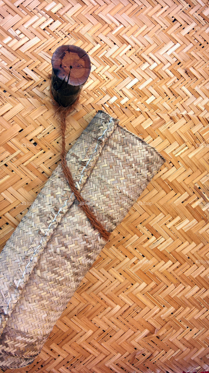 Vintage handmade mat