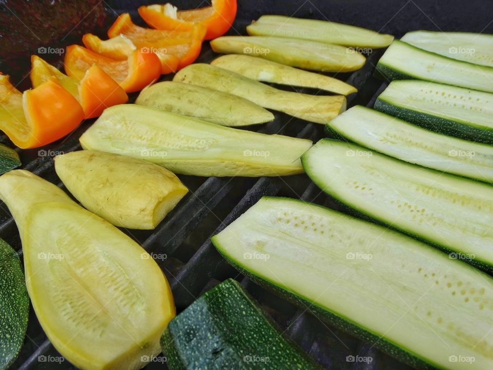 Vegetables On The Grill