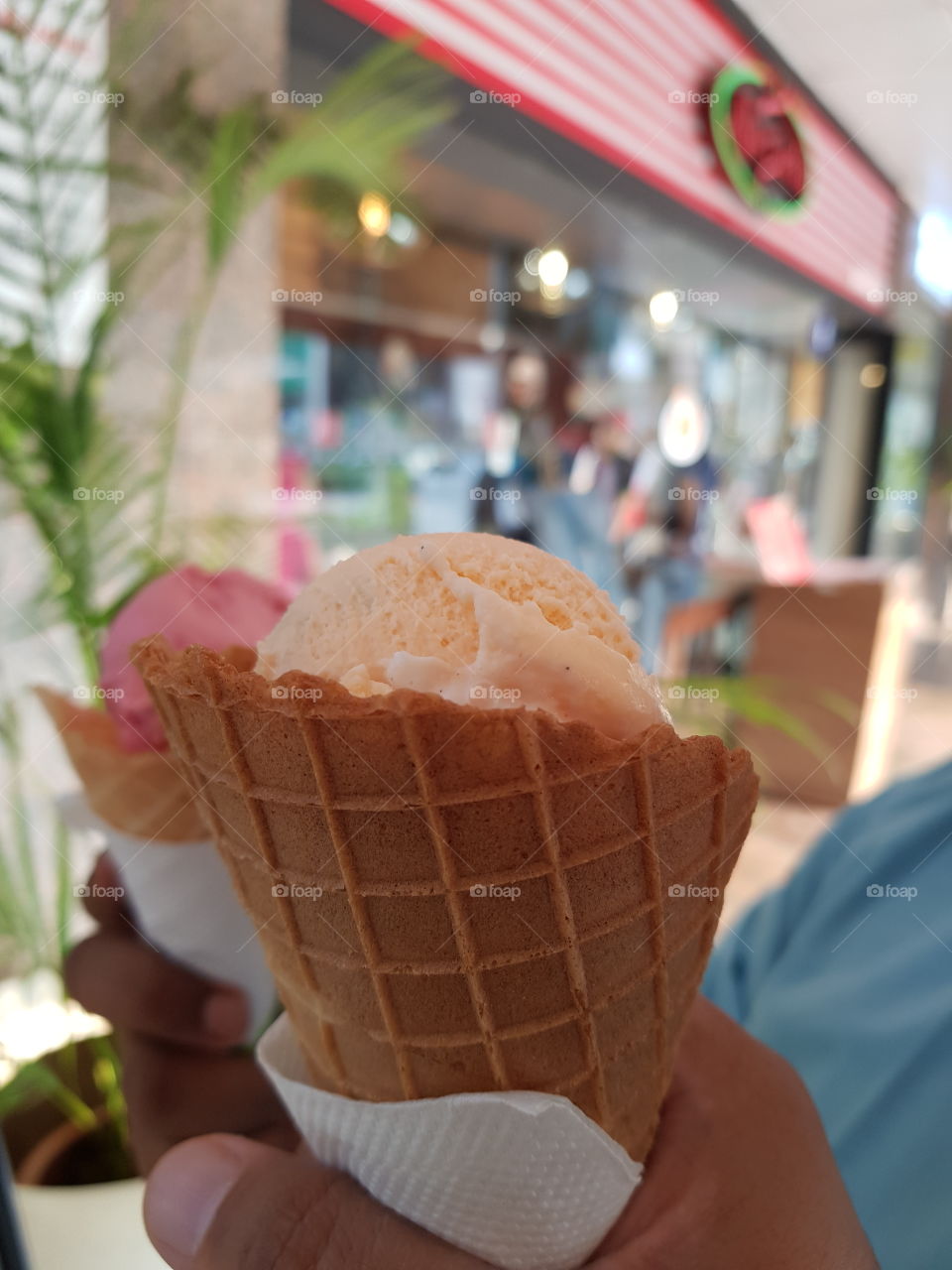 Delicious sofety ice cream