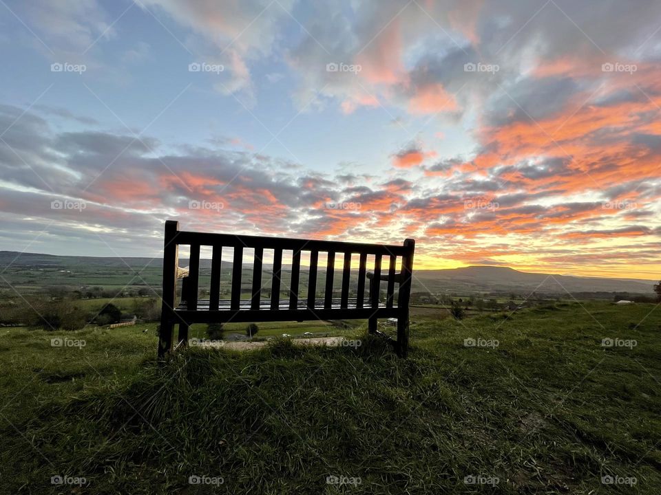 Sunset in Yorkshire 