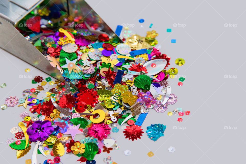 Kid craft glitters