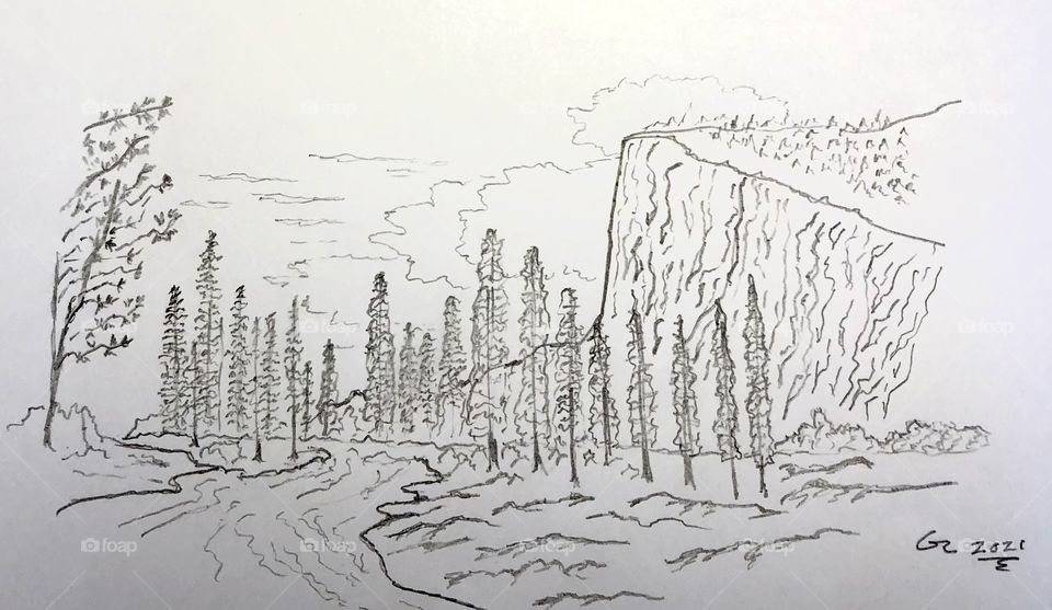 Yosemite in the Wnter