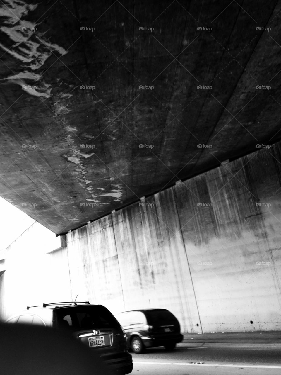 driving black and white looking under by blaqrayne