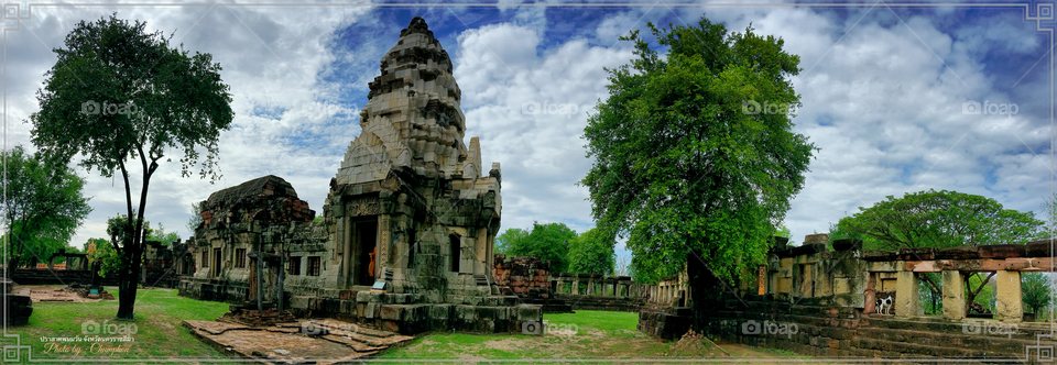 Prasat hin Phanom Wan ( Phanom Wan stone castle ) Nakhonratchasima Province , Thailand