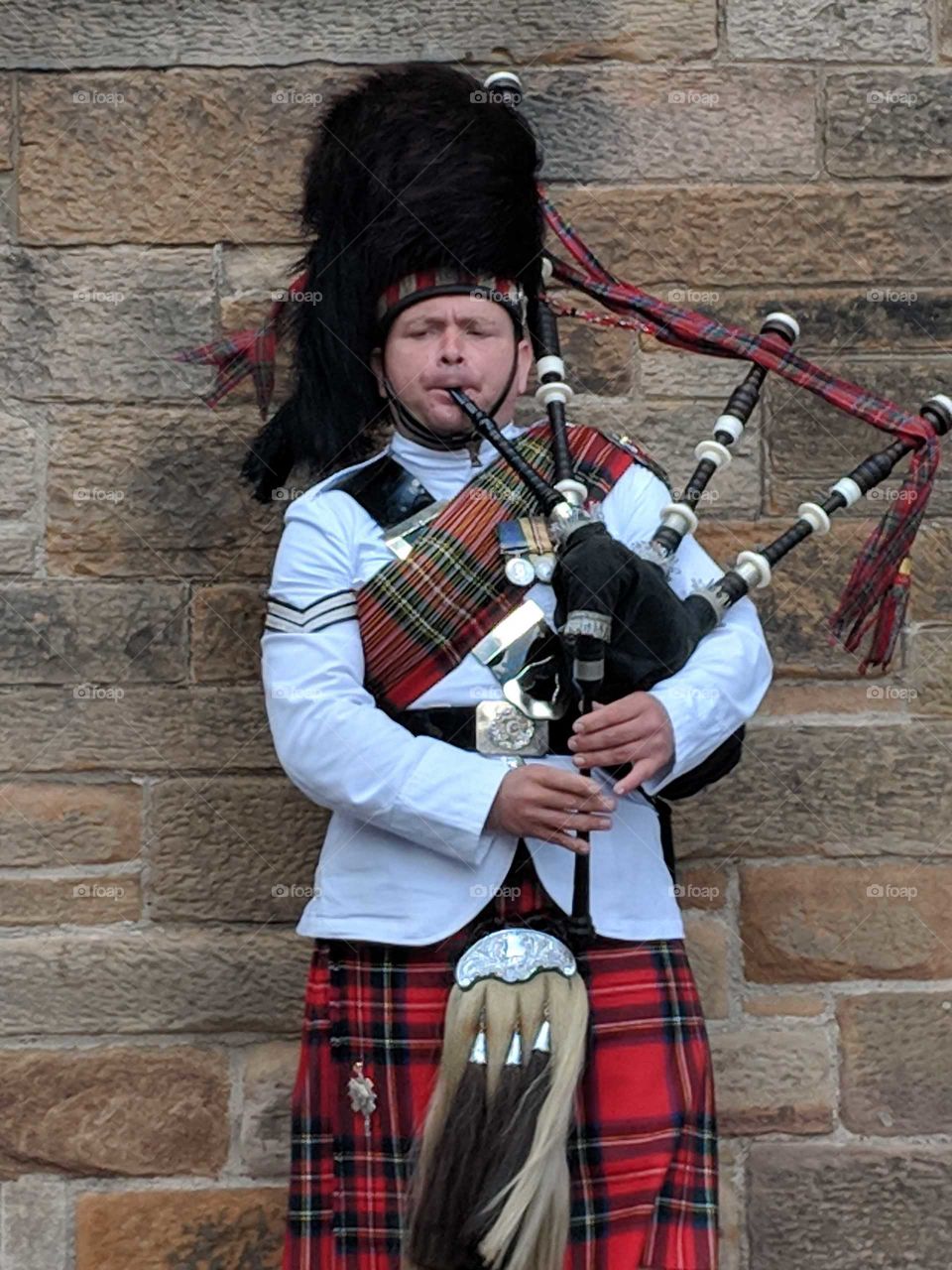 Scottish Man in a Kilt