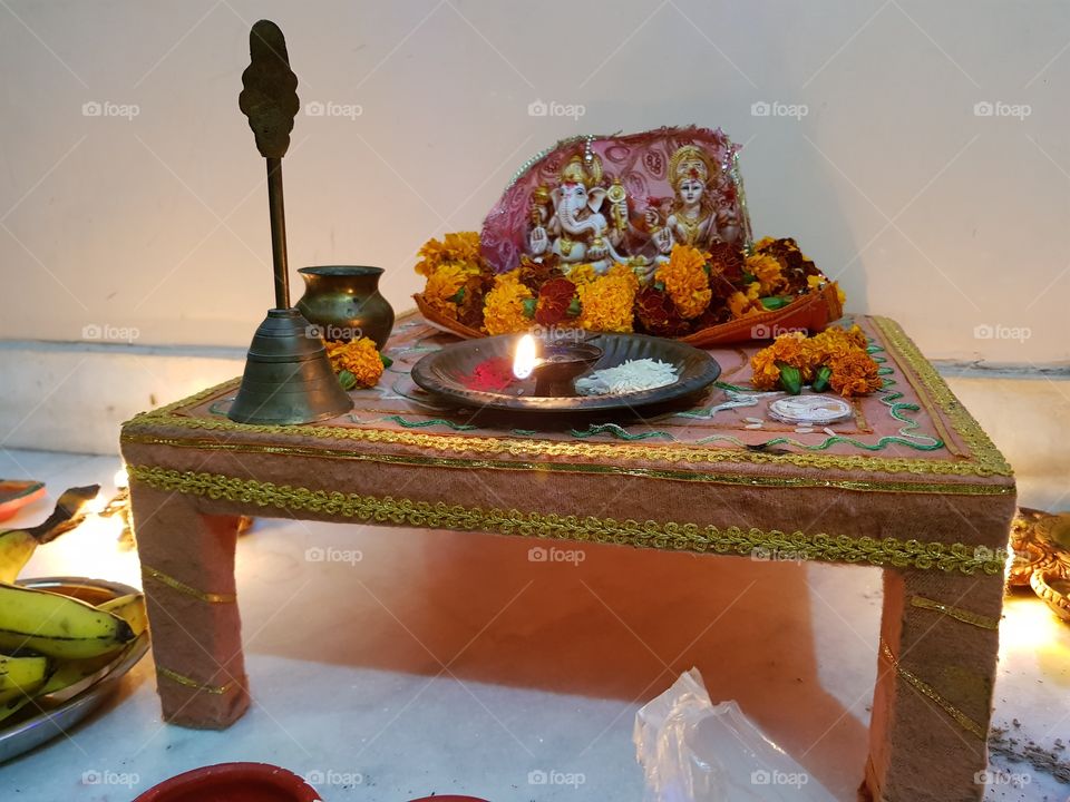 Diwali puja