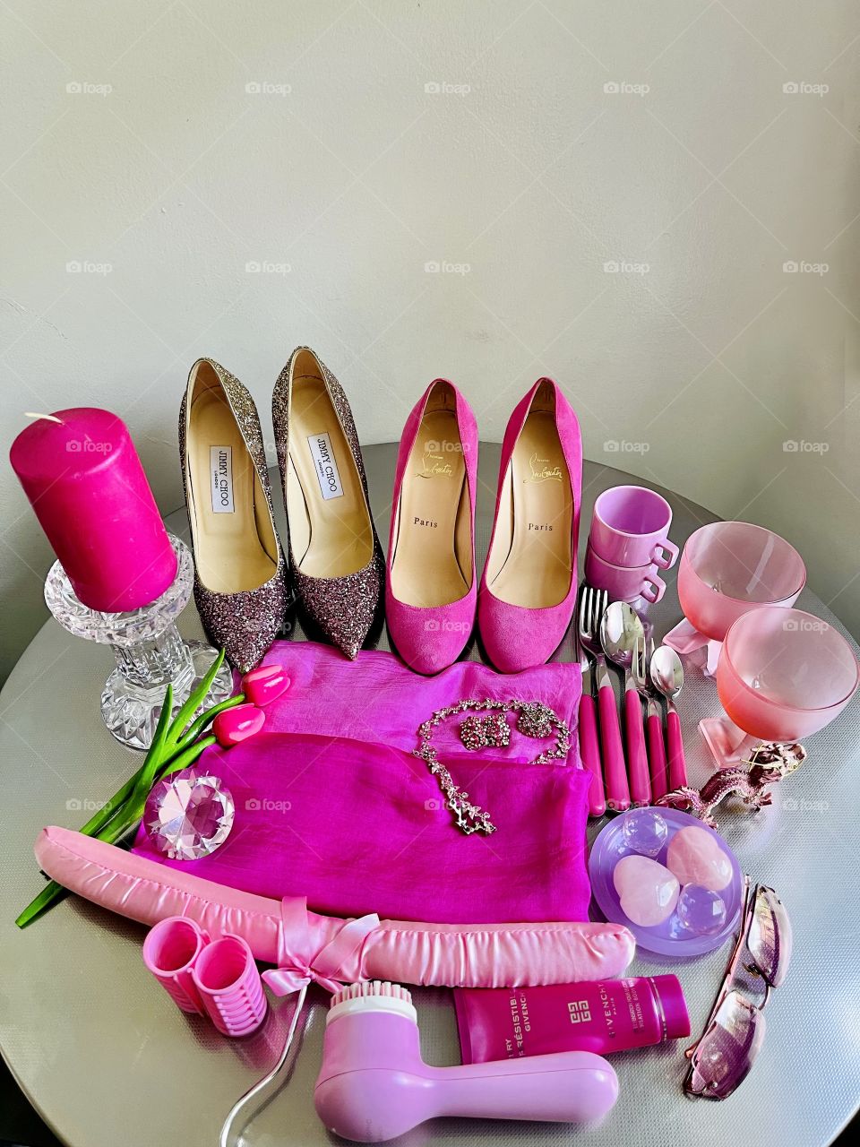 A passion for pink spawned The Pink Collection. Pink, the color that shock, entices and enthrall. 